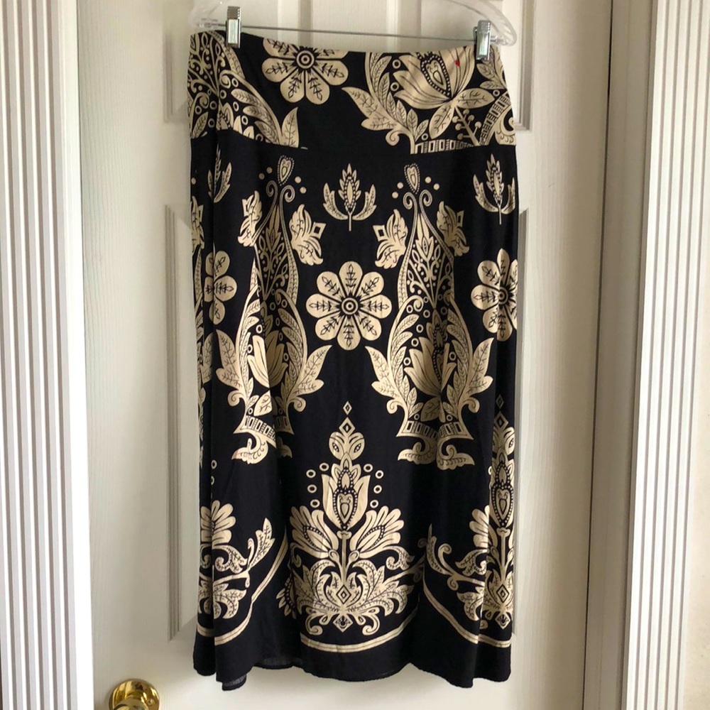 Bandolino Linen/Rayon Skirt